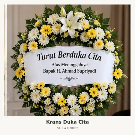 Krans Bunga Duka Beji